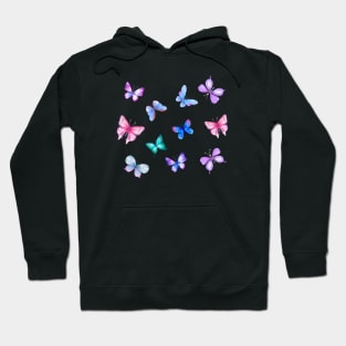 Butterfly Pattern Hoodie